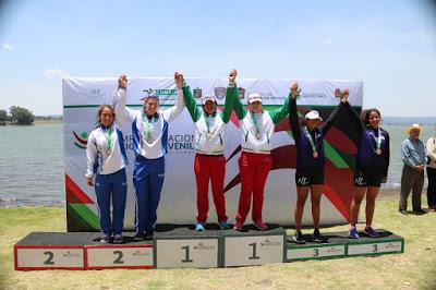 GANA EDOMÉX TRES OROS Y DOS PLATAS EN REMO, CATEGORÍA FEMENIL