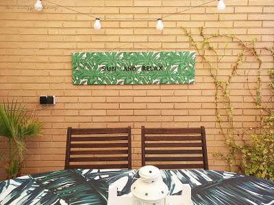 DIY Cartel veraniego decoupage DIY Cartel veraniego decoupage