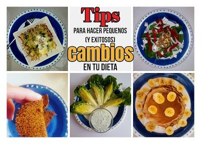 Tips para hacer pequeños (y exitosos) cambios en tu dieta
