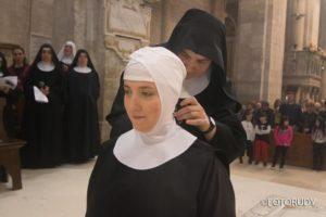Ingresó al monasterio vestida de novia y su “boda con Jesús” conmueve las redes 31472641_1882606155124720_6709253151487806269_n