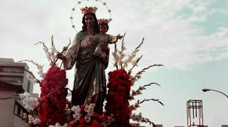 Coronación de María Auxiliadora en 1985