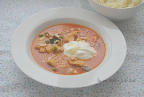 Curry rojo de pollo con Degustabox Curry rojo de pollo con Degustabox