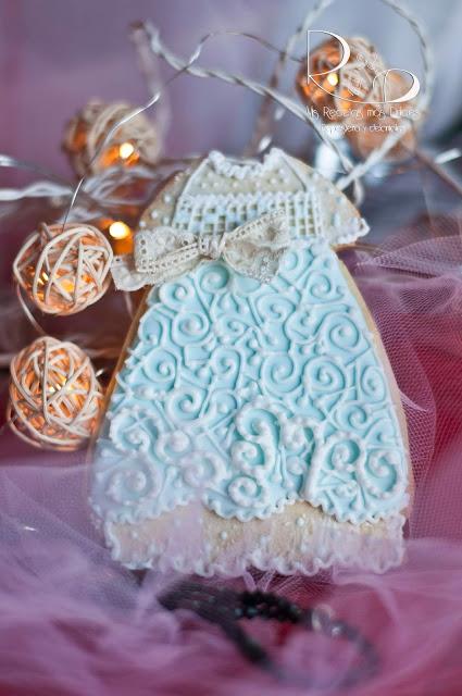 GALLETAS DE VESTIDOS DE ENCAJE Y RECETA DE GALLETAS INTEGRALES