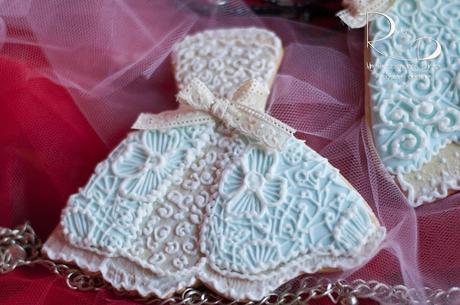 GALLETAS DE VESTIDOS DE ENCAJE Y RECETA DE GALLETAS INTEGRALES