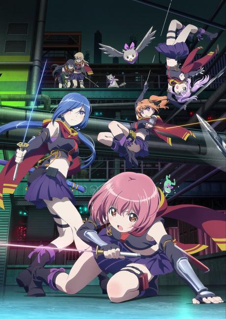 El anime Release the Spyce nos muestra el diseño de sus personajes