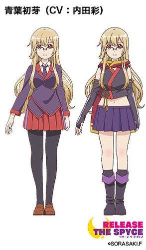 El anime Release the Spyce nos muestra el diseño de sus personajes