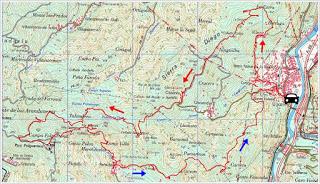 Ujo/Uxo-Casares-La Felguerona-Retruyés