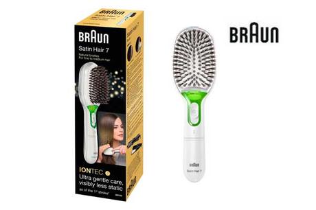 Di adiós al encrespamiento con el cepillo iónico alisador Braun Satin Hair o BaByliss Sublim’ Hair