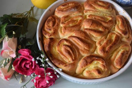 Rollos de Lemon Curd Rollos de Lemon Curd