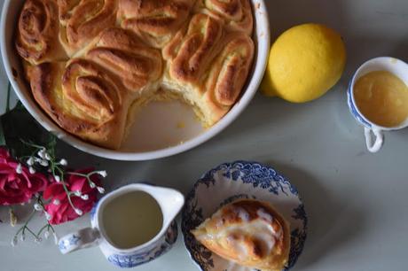 Rollos de Lemon Curd Rollos de Lemon Curd