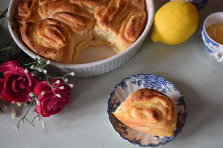Rollos de Lemon Curd Rollos de Lemon Curd
