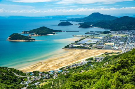 La playa de Chichibugahama una increible playa que parece sacada de un Anime