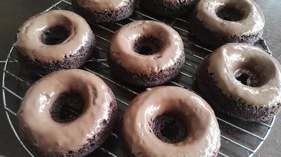 Donas de chocolate y Ferrero