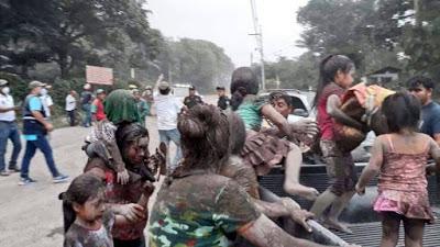 EL VOLCÁN DE FUEGO EN GUATEMALA COBRA LA VIDA DE 25 PERSONAS, ENTRE ELLOS 12 MENORES DE EDAD