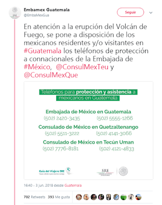 EL VOLCÁN DE FUEGO EN GUATEMALA COBRA LA VIDA DE 25 PERSONAS, ENTRE ELLOS 12 MENORES DE EDAD