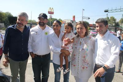 Hechos, no palabras ofrece Xóchitl Gálvez a personas con discapacidad