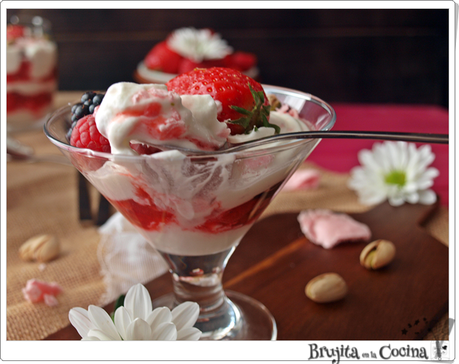 Eton Mess de frutos rojos