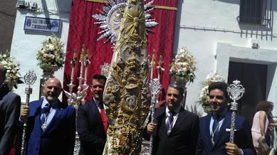 Participación en la procesión del Corpus Christi