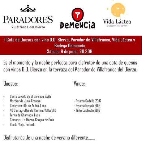 Cata Quesos & Vino: Vida Láctea vs Demencia.