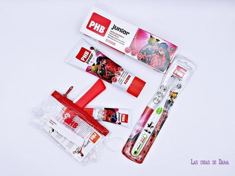 PHB Junior y LADYBUG PHB Junior LADYBUG cuidado bucodental dientes farmacia niños