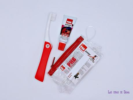 PHB Junior y LADYBUG PHB Junior LADYBUG cuidado bucodental dientes farmacia niños