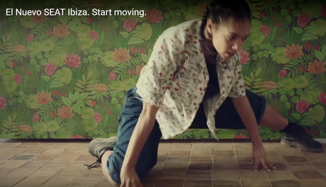 La danza protagoniza el anuncio del Seat Ibiza.