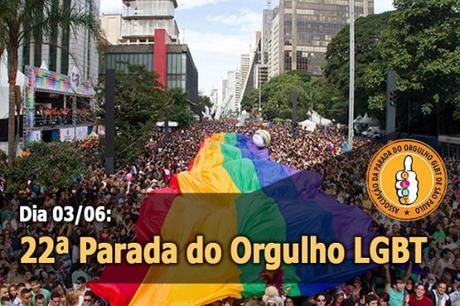 Brasil. San Pablo celebró el 22° desfile del orgullo LGBT+