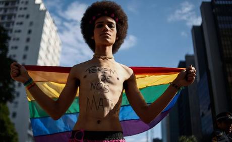 Brasil. San Pablo celebró el 22° desfile del orgullo LGBT+