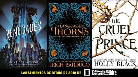 Editorial Hidra anuncia sus próximos lanzamientos para este otoño, como 'The Cruel Prince', de Holly Black Editorial Hidra anuncia sus próximos lanzamientos para este otoño, como 'The Cruel Prince', de Holly Black