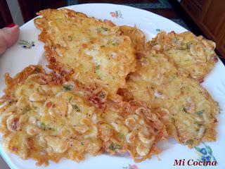 TORTILLITA DE CAMARONES (Receta Gaditana)