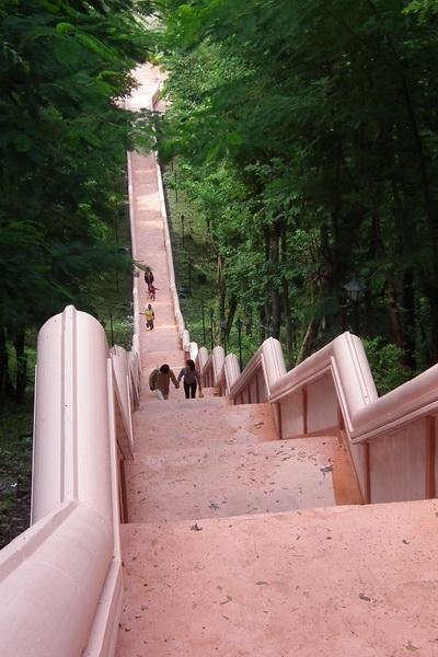 Qué ver y hacer en Buriram Escaleras Prasat Muang Tam - Buriram
