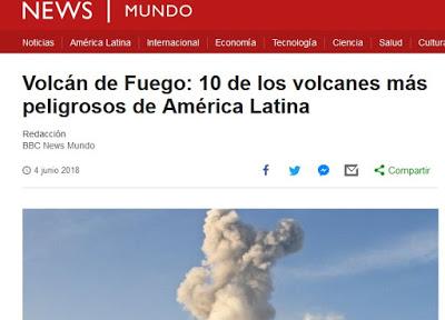 LOS 10 VOLCANES MÁS PELIGROSOS DE AMÉRICA LATINA (BBC MUNDO)