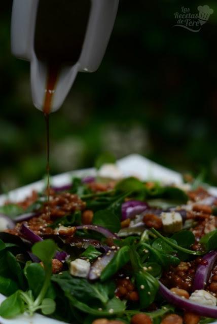 Ensalada de brotes y lentejas receta casera 03