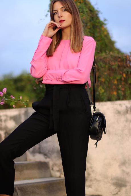 BLACK BAGGY PANTS