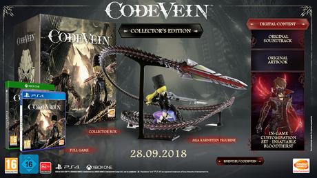 Code Vein tendrá edición de coleccionista