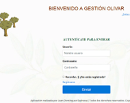 Aplicación para la gestión del olivar