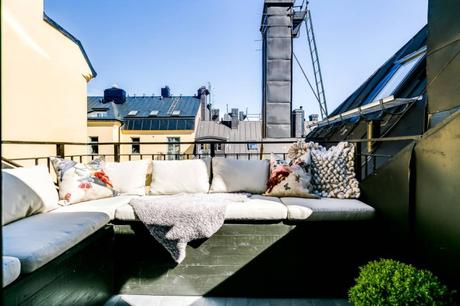 ventanas en el techo marmol blanco duplex pequeño diseño áticos dúplex decoración dúplex decoración blanco y negro   