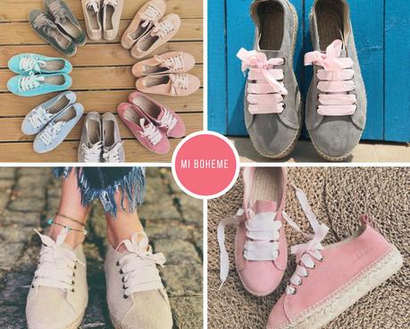 espadrilles alpargatas de cordones sneakers de yute para la primavera verano summer style