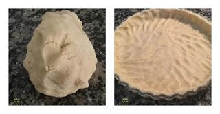 TARTA DE ESPAGUETIS Y ESPINACAS