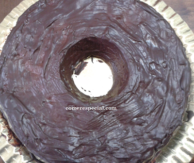 Receta fĂĄcil de chocolate con arĂĄndanos sin huevos ni lactosa