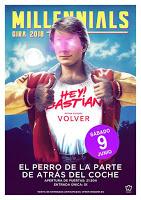 Concierto de Hey! Bastian y Volver en El perro de la parte de atrás del coche