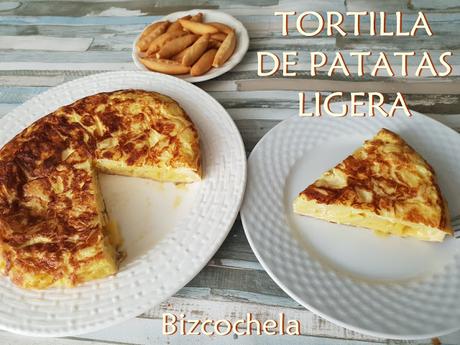 TORTILLA DE PATATAS LIGERA