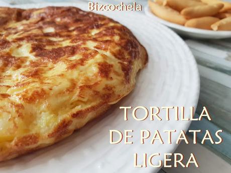 TORTILLA DE PATATAS LIGERA