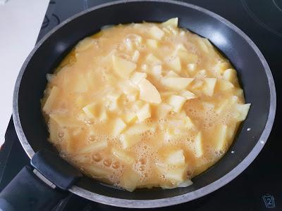 TORTILLA DE PATATAS LIGERA