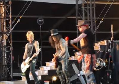Guns n' Roses tocan 'Shadow of your love' por primera vez en treinta años