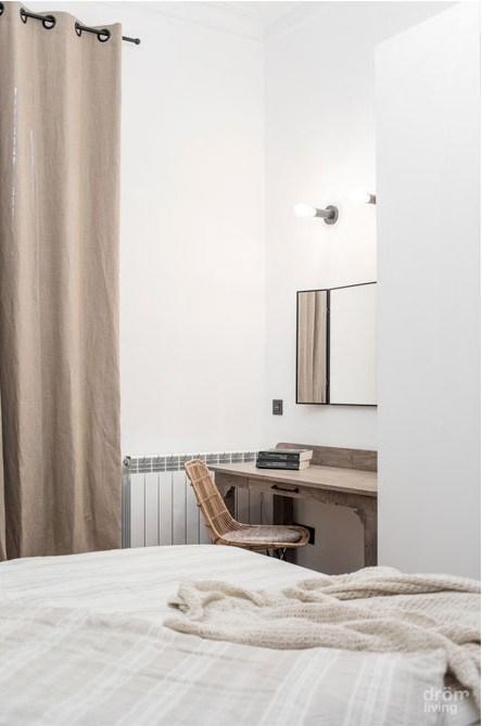 terraza primer piso moderna reforma piso barcelona piso reforma barcelona estilo nórdico estilo cálido diseño interiores diseño exteriores cuarto de baño morderno antes-después   