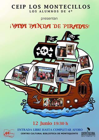 Teatro infantil: ‘Vaya panda de piratas’ – CEIP Los Montecillos