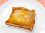 Pincho jamon huevo pasta filo