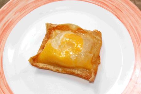 PINCHO DE JAMON Y HUEVO CON PASTA FILO PINCHO DE JAMON Y HUEVO CON PASTA FILO