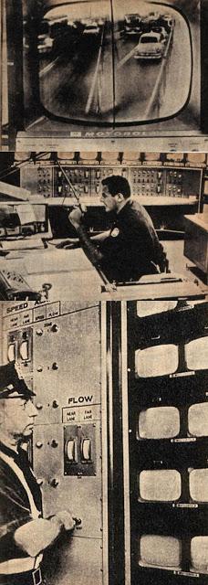 Control televisivo en el Lincoln Tunnel